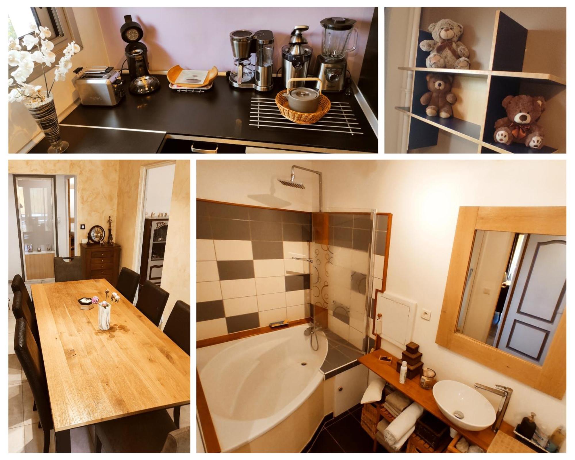 Appartement entier 70m² avec Balcon et Parking en Résidence Fermée Saint-Priest  Extérieur photo